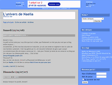 Tablet Screenshot of naelia.joueb.com