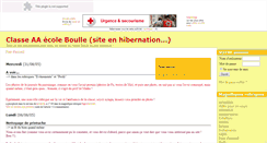 Desktop Screenshot of ecoleboulleclasseaa.joueb.com