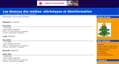 Desktop Screenshot of dessous-des-medias.joueb.com