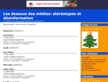Tablet Screenshot of dessous-des-medias.joueb.com