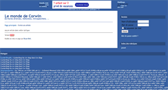 Desktop Screenshot of corwinangel.joueb.com