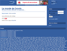Tablet Screenshot of corwinangel.joueb.com