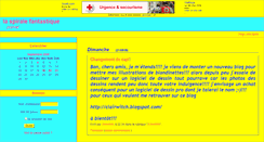Desktop Screenshot of clairwitch.joueb.com