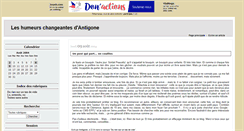 Desktop Screenshot of antigone.joueb.com