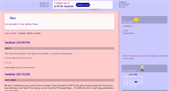Desktop Screenshot of mayla.joueb.com