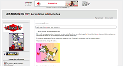 Desktop Screenshot of lesmusesdunet.joueb.com