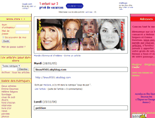 Tablet Screenshot of emma-helene.joueb.com