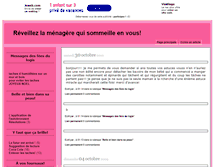 Tablet Screenshot of les3menageres.joueb.com