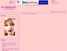 Tablet Screenshot of barbie-girl.joueb.com