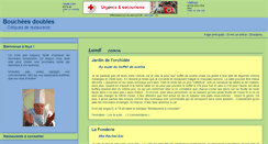 Desktop Screenshot of bouchees-doubles.joueb.com