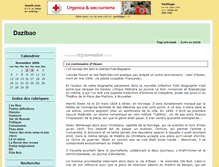 Tablet Screenshot of dazibao.joueb.com