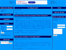 Tablet Screenshot of lolabunny.joueb.com