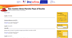 Desktop Screenshot of bec-orne.joueb.com