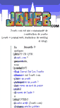 Mobile Screenshot of joueb.com