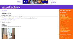 Desktop Screenshot of bunny.joueb.com