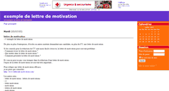 Desktop Screenshot of lettredemotivation.joueb.com