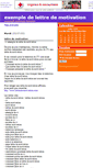 Mobile Screenshot of lettredemotivation.joueb.com