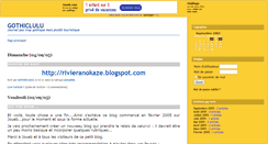 Desktop Screenshot of gothiclulu.joueb.com