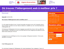 Tablet Screenshot of heberg.joueb.com