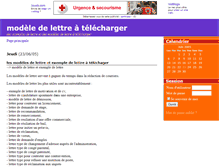 Tablet Screenshot of lettres.joueb.com