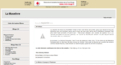 Desktop Screenshot of lamuselivre.joueb.com