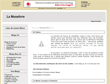 Tablet Screenshot of lamuselivre.joueb.com