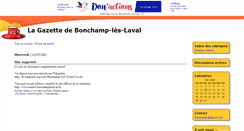 Desktop Screenshot of bonchamp.joueb.com