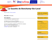 Tablet Screenshot of bonchamp.joueb.com