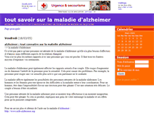 Tablet Screenshot of maladiealzheimer.joueb.com