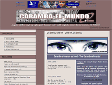 Tablet Screenshot of caramba-el-mundo.joueb.com