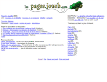 Tablet Screenshot of pages.joueb.com