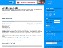 Tablet Screenshot of bibliojoueb2.joueb.com