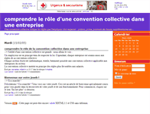 Tablet Screenshot of conventioncollective.joueb.com
