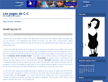 Tablet Screenshot of c-c.joueb.com