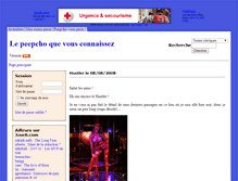 Tablet Screenshot of peepcho.joueb.com